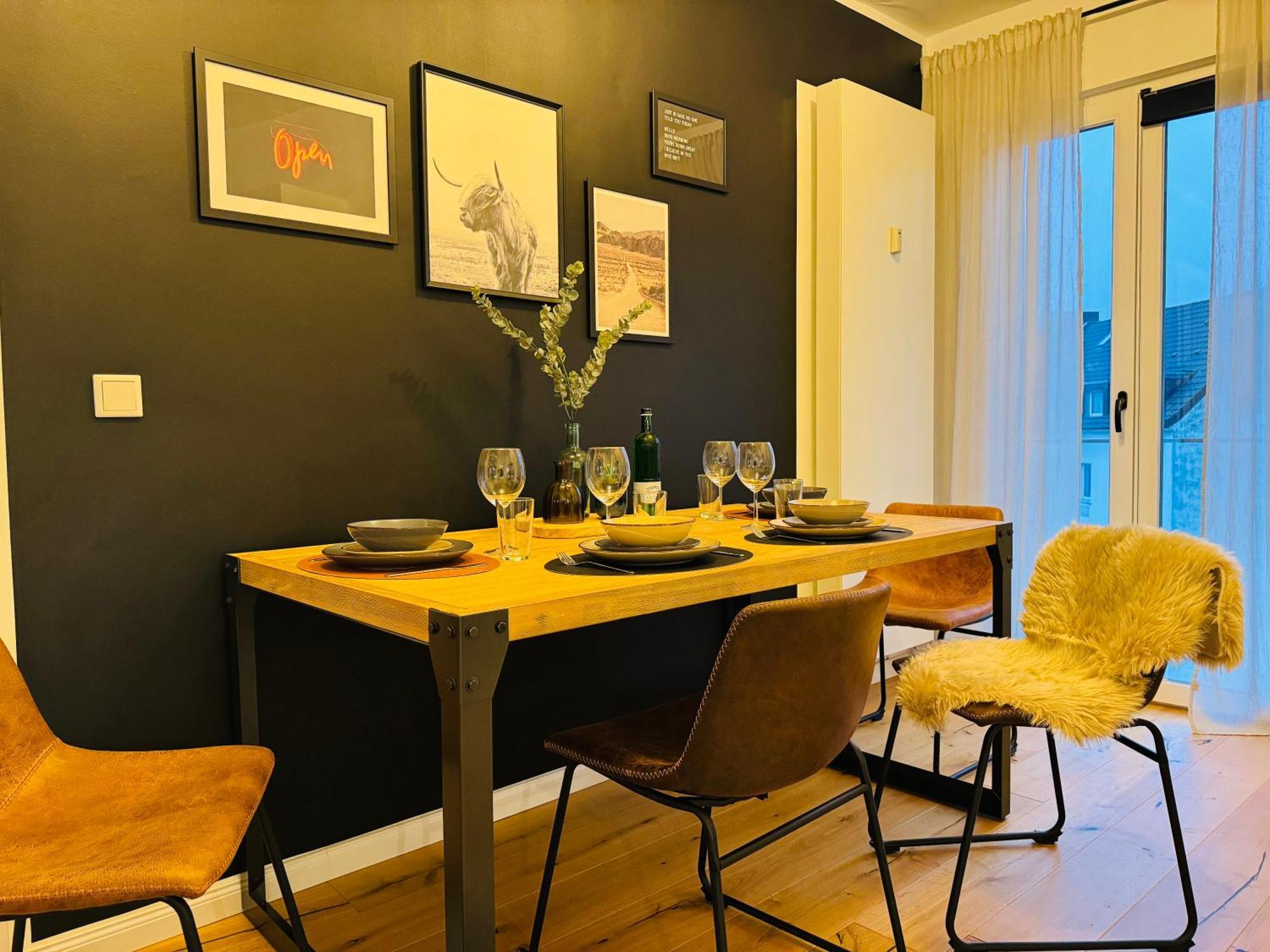Klassen Stay - Designer Apartment Fuer 6 - Zentral - 2X Kingsize Essen Esterno foto